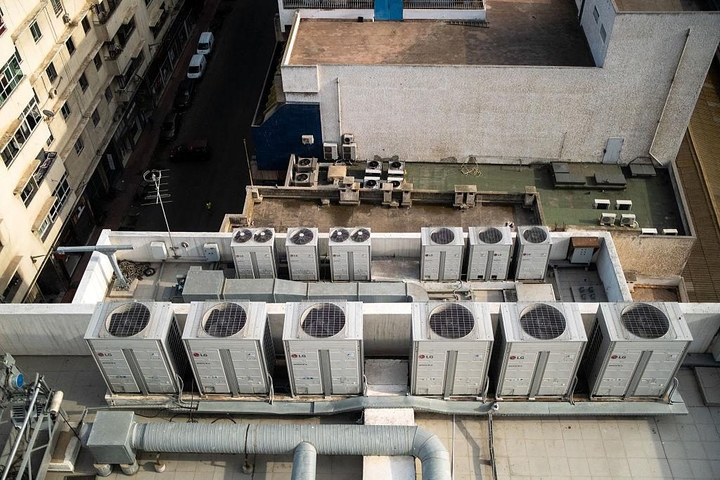 Unités HVAC en toiture
